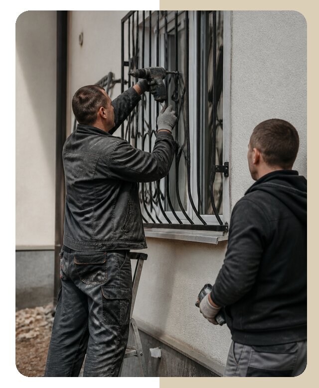Установка наружных решеток в Каменке от 4956 р. | ДвериЛегко-Кам